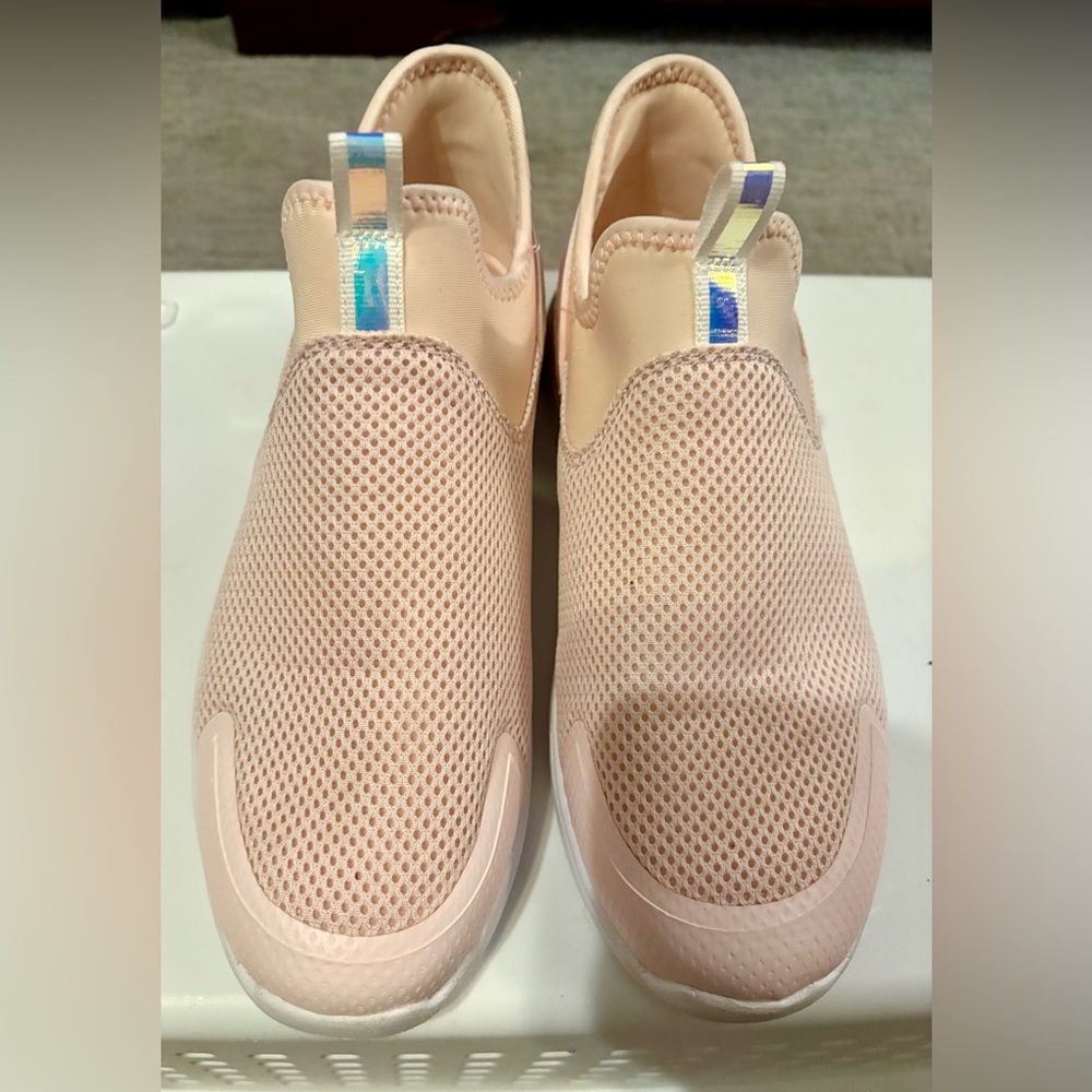 441- all in motion Pink Slip-On Kids Sneakers